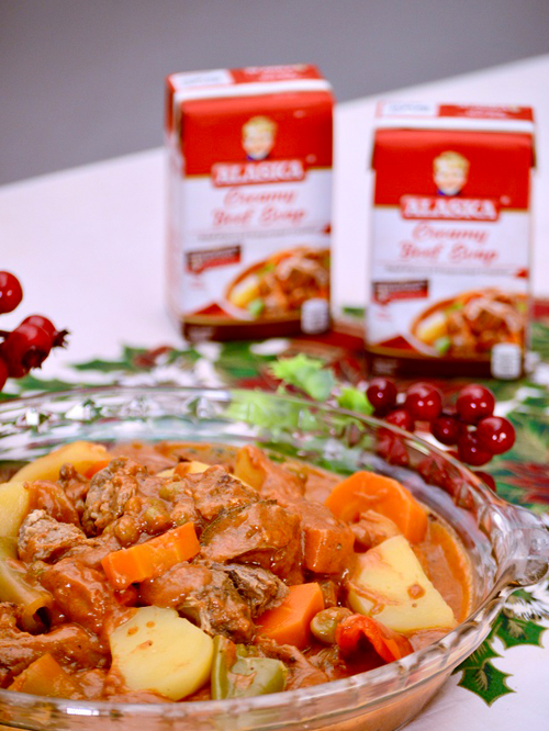 Alaska Creamy Beef Evap