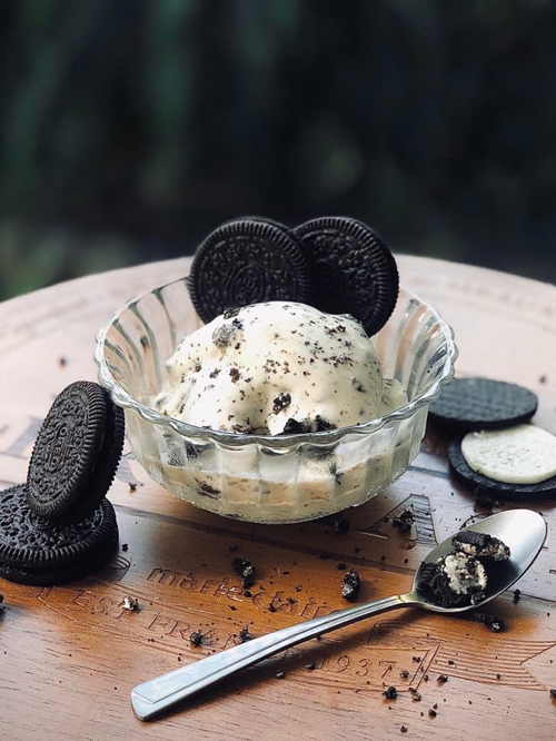 3 ingredients- Oreo Icecream